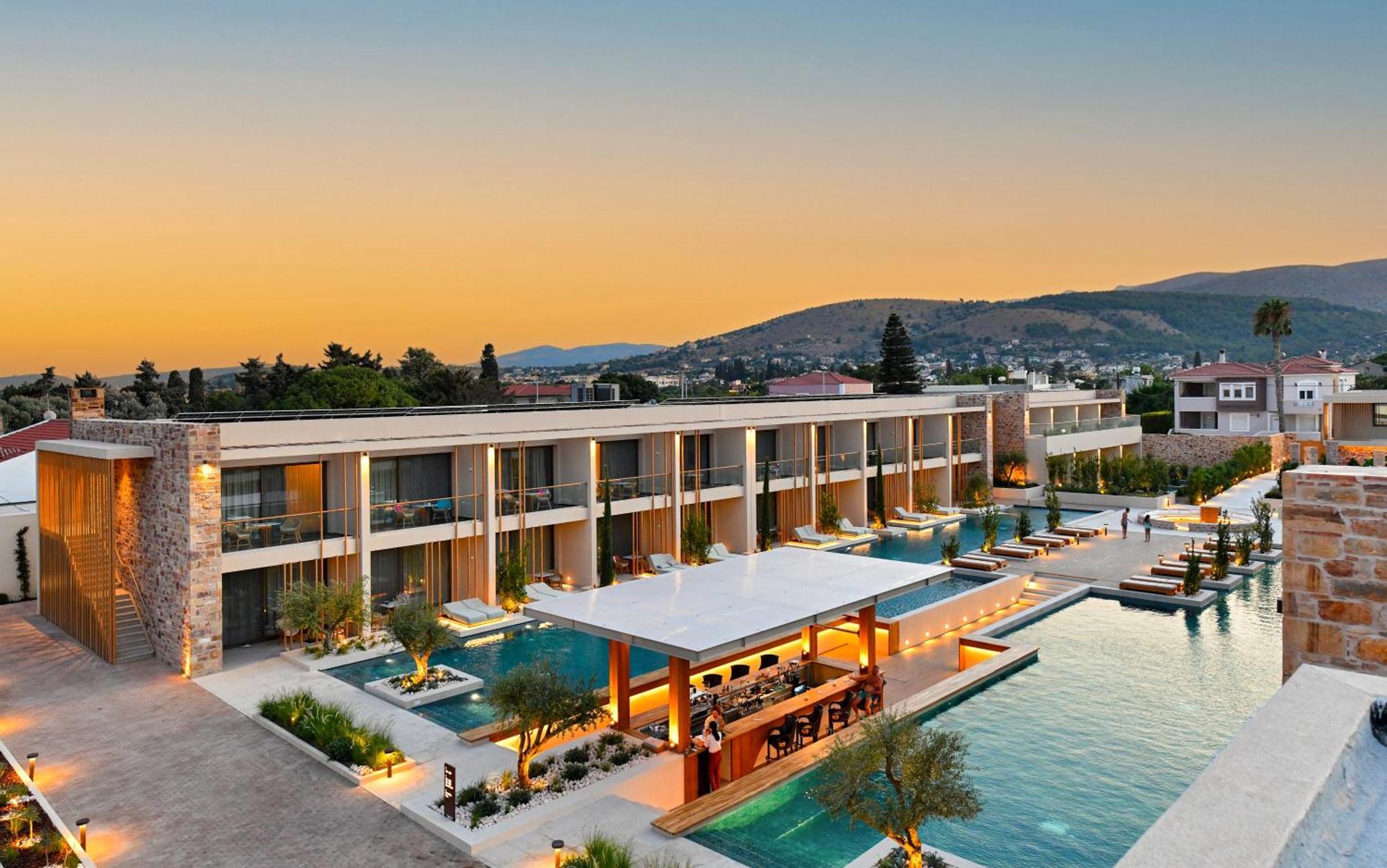 Royal Pearl Island Chios Hotel And Spa Екстериор снимка